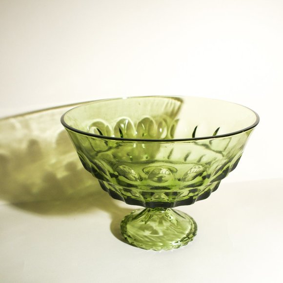 Vintage Thumbprint Fruit Pedestal - Picture 5 of 5